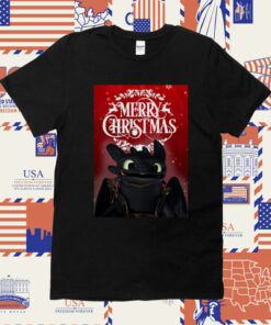 Toothless Christmas Red TShirts