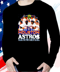 Houston Astros, Thank You, Great Season, 2023 T-Shirt
