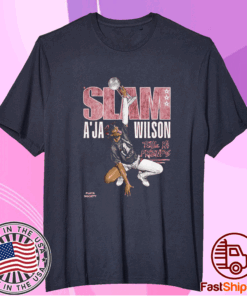 Slam A’ja Wilson Slam 240 Playa Society Shirt
