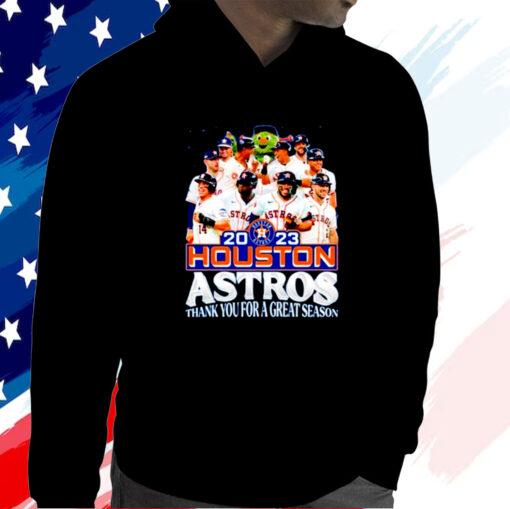 Houston Astros, Thank You, Great Season, 2023 T-Shirt