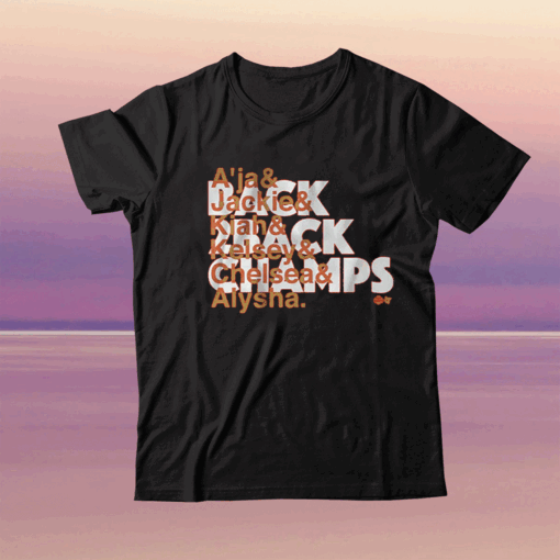 Las Vegas Ampersand Back To Back Champs T-Shirt