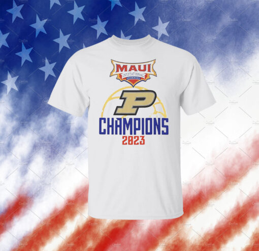 Purdue Maui Invitational Champions 2023 Shirt