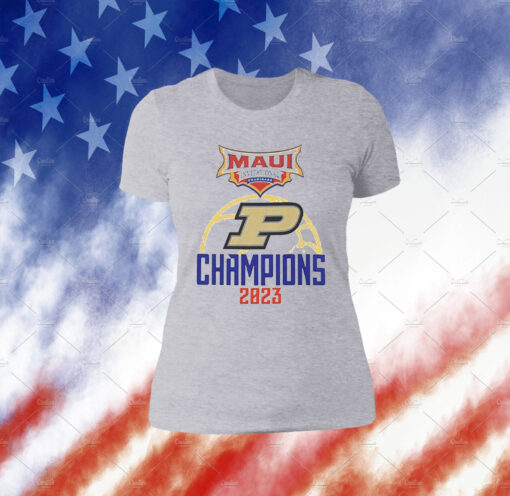 Purdue Maui Invitational Champions 2023 Women TShirt