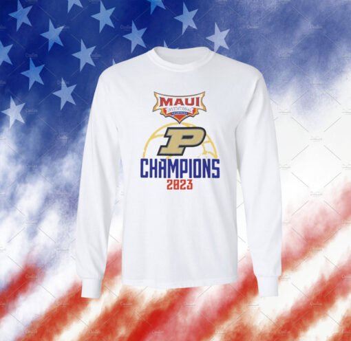 Purdue Maui Invitational Champions 2023 Long Sleeve Shirt