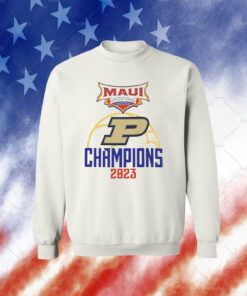 Purdue Maui Invitational Champions 2023 Sweatshirt Shirt
