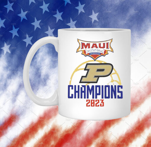 Purdue Maui Invitational Champions 2023 Mug