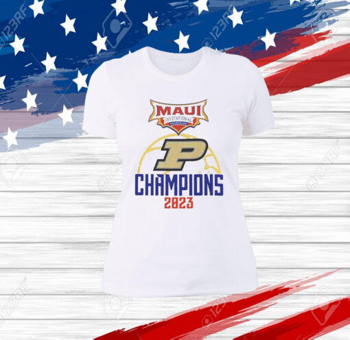 Purdue Maui Invitational Champions 2023 Shirt