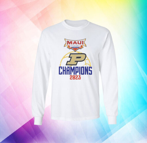 Purdue Maui Invitational Champions 2023 Shirt