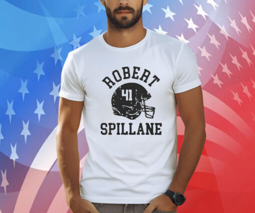 Robert Spillane Las Vegas Football Helmet T-Shirt