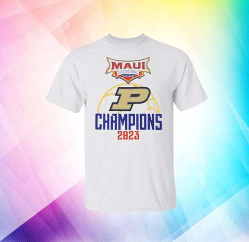 Purdue Maui Invitational Champions 2023 TShirt