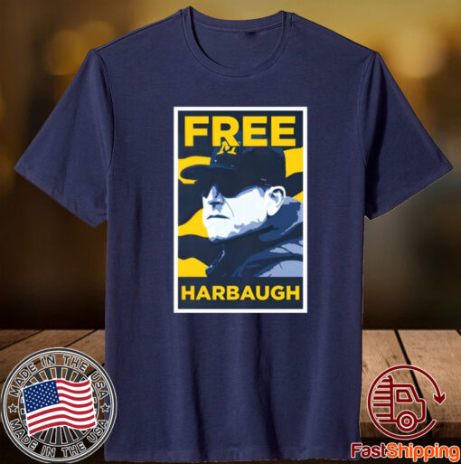 Official Dave Portnoy Free Harbaugh T-Shirt