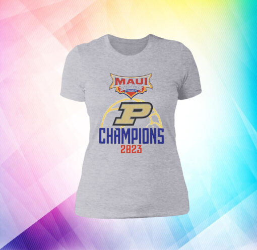 Purdue Maui Invitational Champions 2023 TShirts