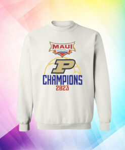 Purdue Maui Invitational Champions 2023 Unisex Shirt