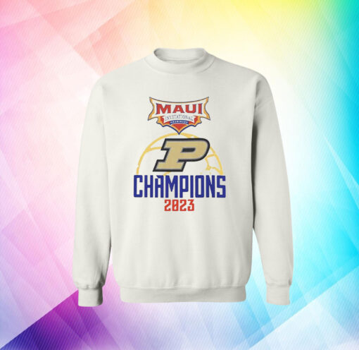 Purdue Maui Invitational Champions 2023 Unisex Shirt