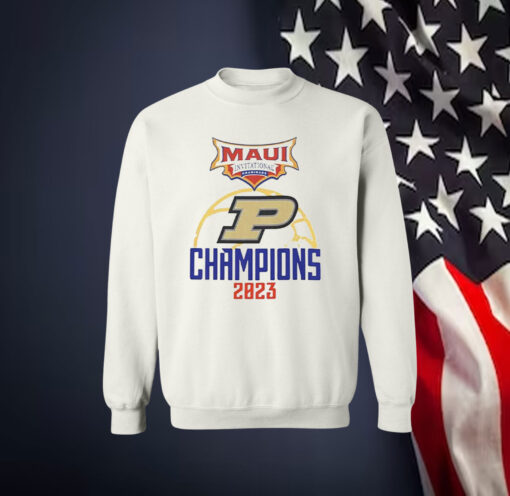 Purdue Maui Invitational Champions 2023 Shirt