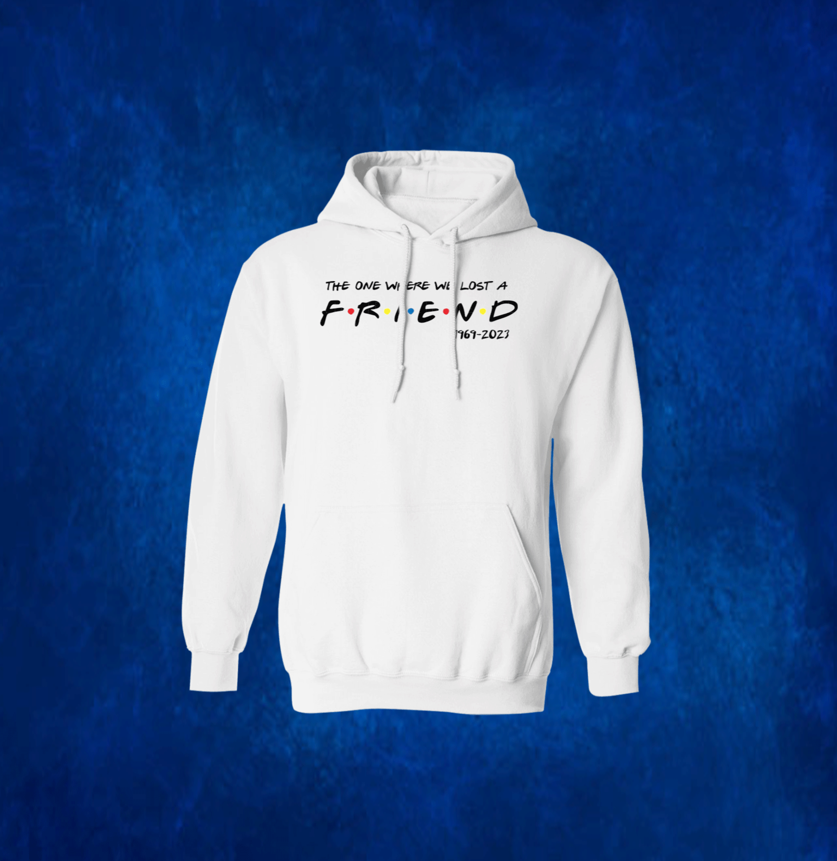 Matthew Perry The One Where We All Lost A Friend Hoodie Shirt