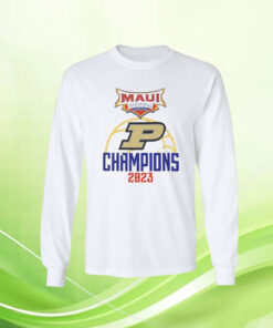 Purdue Maui Invitational Champions 2023 Long Sleeve Shirts