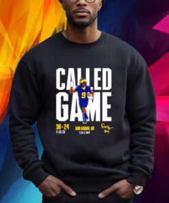 Michigan Called Game Vs Osu 2023 Sweatshirt