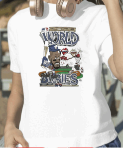 Texas Rangers Vs Arizona Diamondbacks 2023 World Series Cartoon Shirt