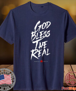 Official Ryan Clark God Bless The Real T-Shirt