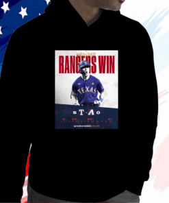 Went And Took It Rangers Win World Series Hoodie