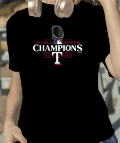 Texas Rangers Fanatics Branded 2023 World Series Champions TShirt
