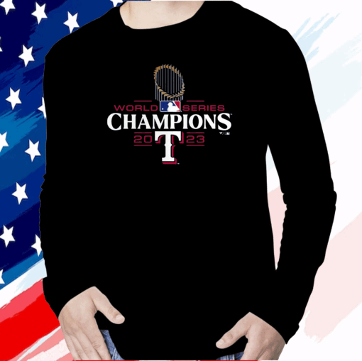 Texas Rangers Fanatics Branded 2023 World Series Champions Long Sleeve Shirt
