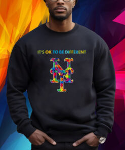 MLB 2023 New York Mets Autism It’s Ok To Be Different Sweatshirt Shirt