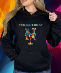 MLB 2023 New York Mets Autism It’s Ok To Be Different Hoodie Shirt