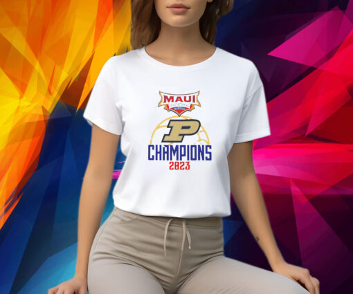 Purdue Maui Invitational Champions 2023 Women T-Shirt