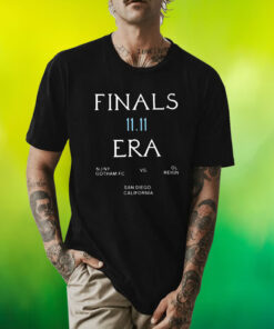 Gotham Fc 11.11 Finals Era T-Shirt