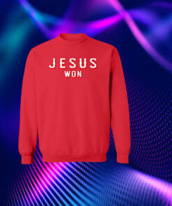 Evan Carter Jesus Won Sweatshirt