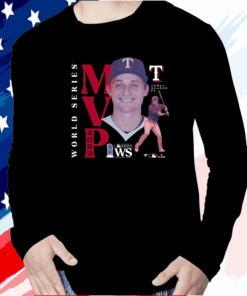 Corey Seager Texas Rangers 2023 World Series Champions Mvp Long Sleeve Shirt