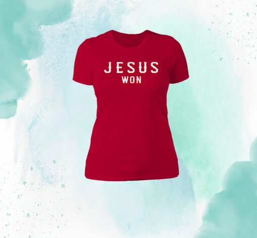 Official Jesus Won Rangers T-Shirt
