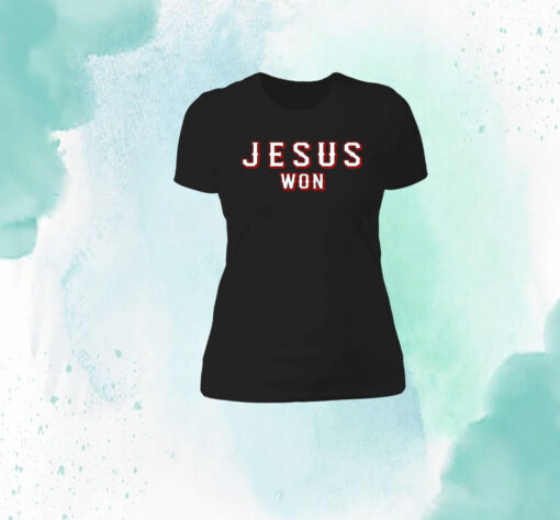 Official Jesus Won Rangers T-Shirt