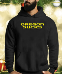 Spencer Hawes Wearing Oregon Sucks Shirt