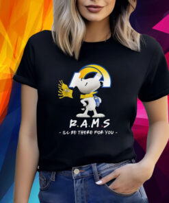 Los Angeles Rams x Snoopy I’ll Be There For You TShirt
