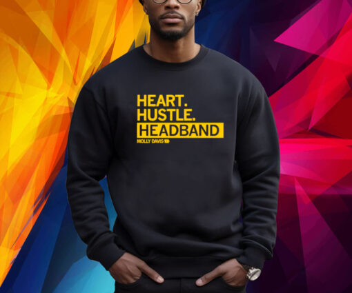 Heart Hustle Headband Sweatshirt Shirt