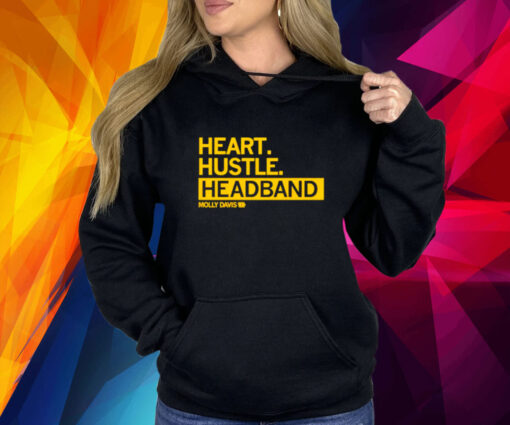 Heart Hustle Headband Hoodie Shirt