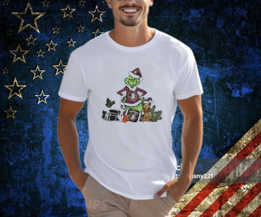 Ncaa Grinch The Grinch And Florida State Seminoles Christmas T-Shirt