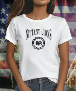 Penn State University Arched Logo Lockup Slub Shirt