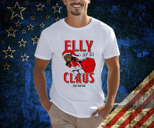 Elly De La Claus Baseball Funny Christmas Shirt