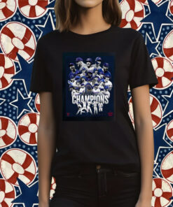 Official Rangers 2023 World Series Champions Locker Room Women Shirt