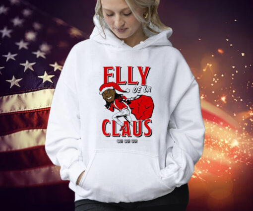 Elly De La Claus Baseball Funny Christmas Shirt