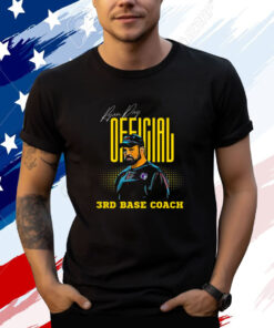Ryan Day Official 3rd Base Coach T-Shirt