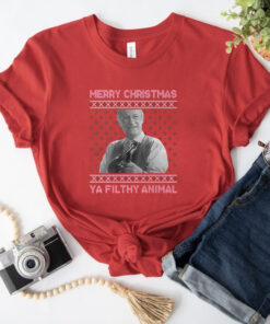 Ya Filthy Animal Tacky Merry Christmas TShirt