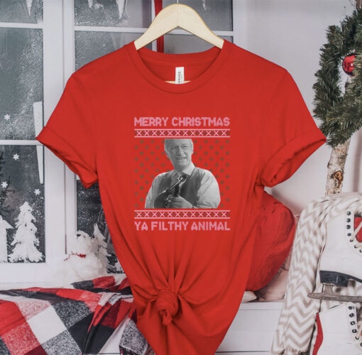 Ya Filthy Animal Tacky Merry Christmas TShirt