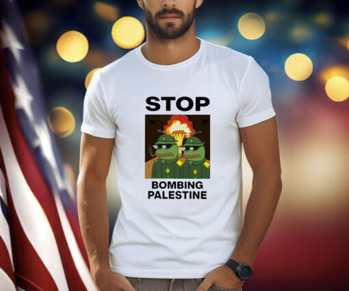 Stop Bombing Palestine T-Shirt