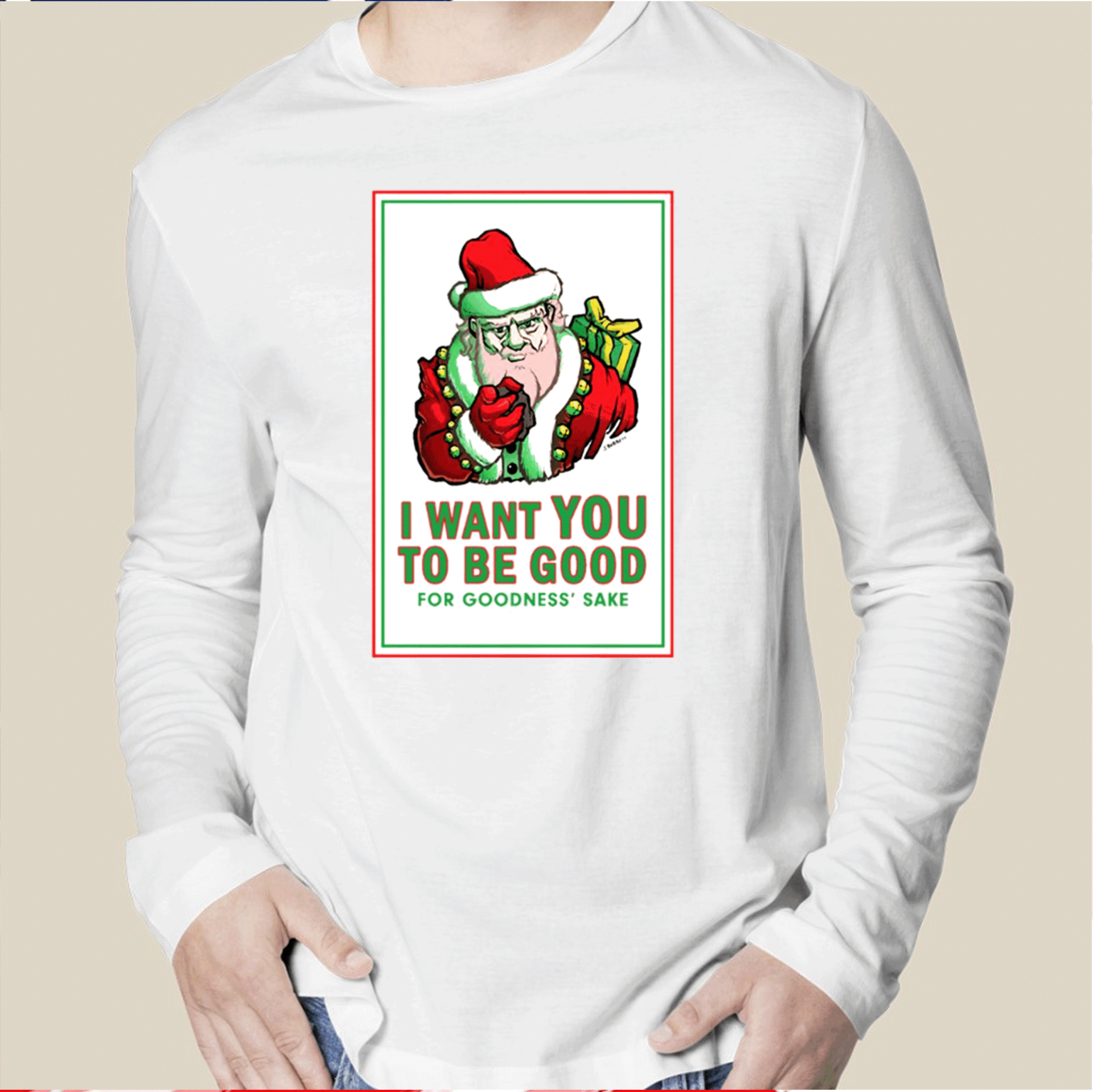 Saint Nick Wants You 2023 Christmas TShirt