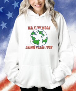 Walk The Moon Merch Globe Dream Plane Tour T-Shirt